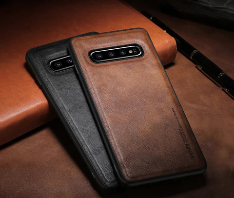 X-Level Leather Case For Samsung S10 Plus