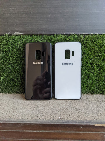 Tempered Scratch-less Glass Case for Samsung S9