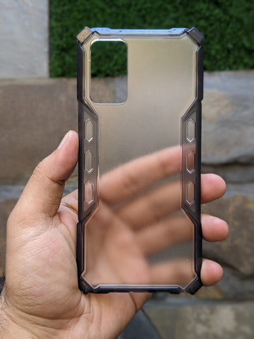 Matt  Shockproof Case with Soft silocone sides for Samsung Galaxy Note 20