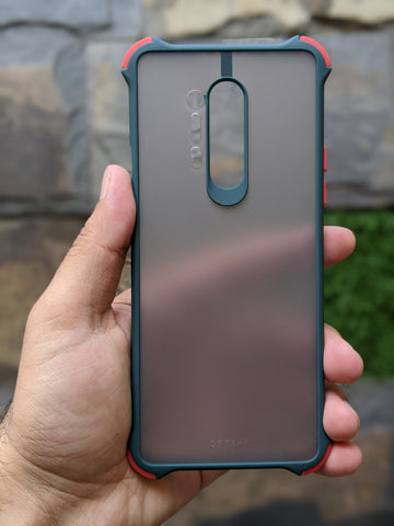 Dark Green Translucent Matt Case for OnePlus8 Pro