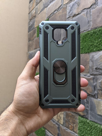 Redmi Note 9s / 9 Pro Ring Armor case - Green