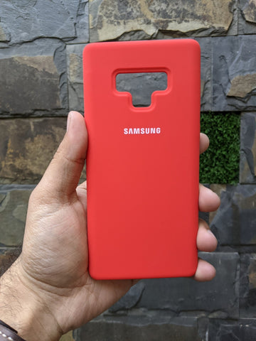 Samsung Note 9 Official Silicone Case - Red
