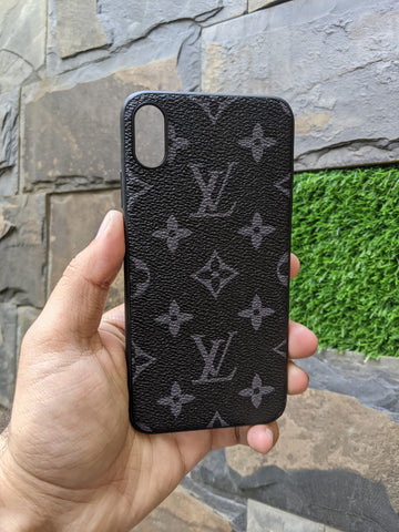 iPhone X/ Xs - Louis Vuitton Small LV Case - Black
