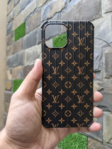 iPhone 12 / 12 Pro - Louis Vuitton Small LV Case - Brown –