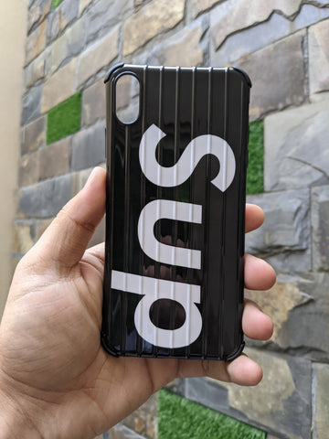 iPhone X / Xs Supreme Elastic Rubber Soft Case -Black
