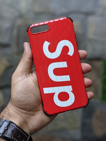 iPhone 7/8 plus Sup Case - Red