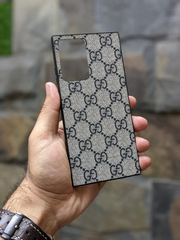 Samsung Note 20 Ultra - Gucci case - Light Grey